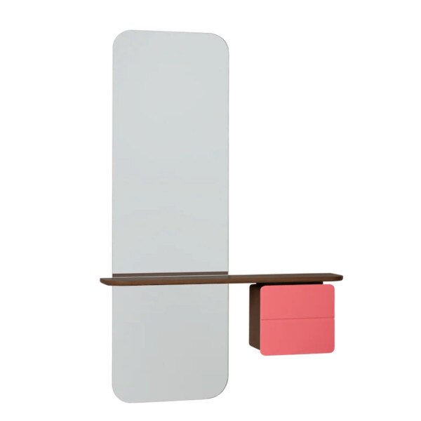 One More Look Mirror w/ Shelf